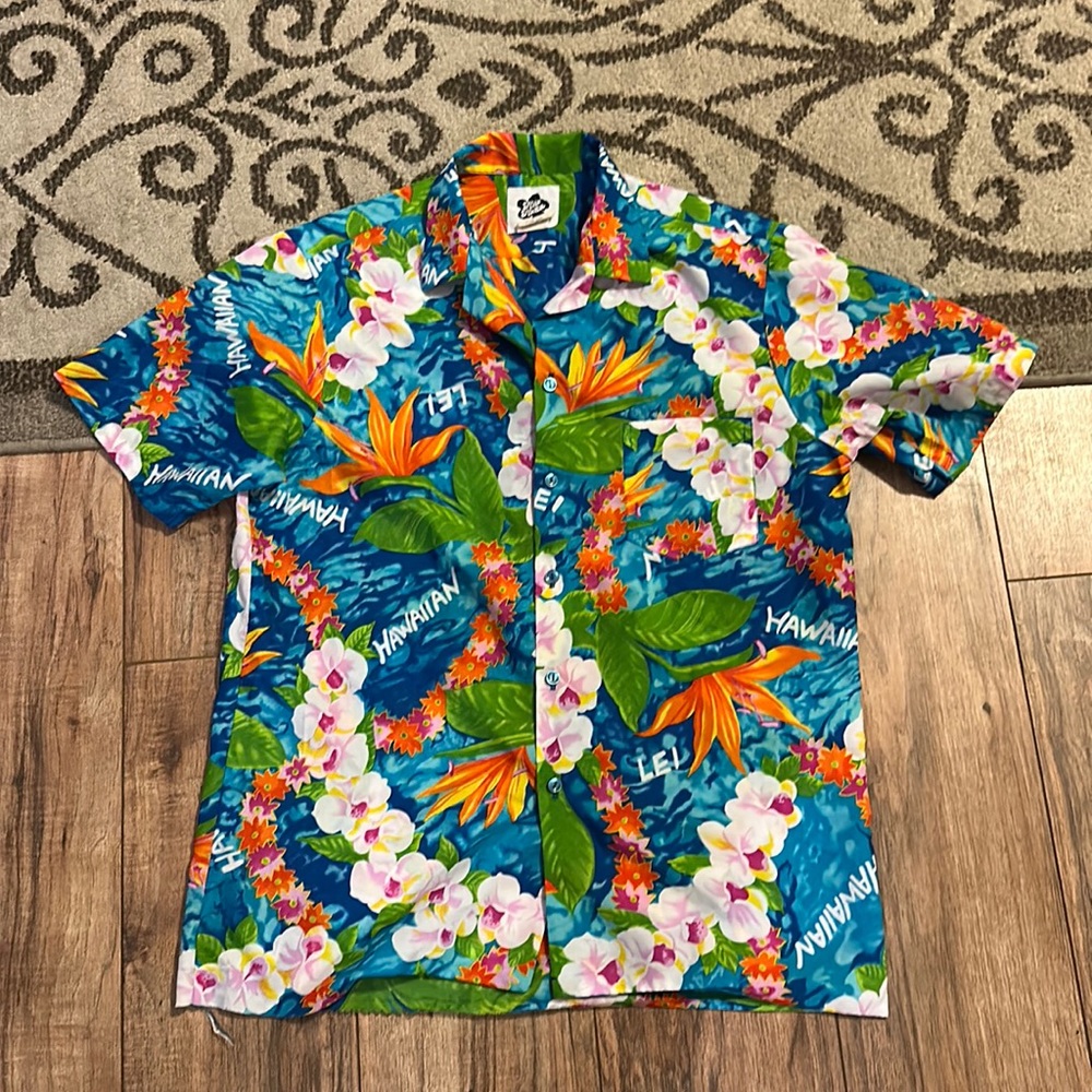 Vintage Hilo Hatties Hawaiian Shirt Made In Hawaii